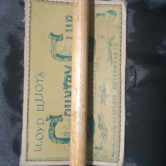 Lloyd Elliot's country club jacket women's size small black Leather Type zipper - Picture 6 of 16